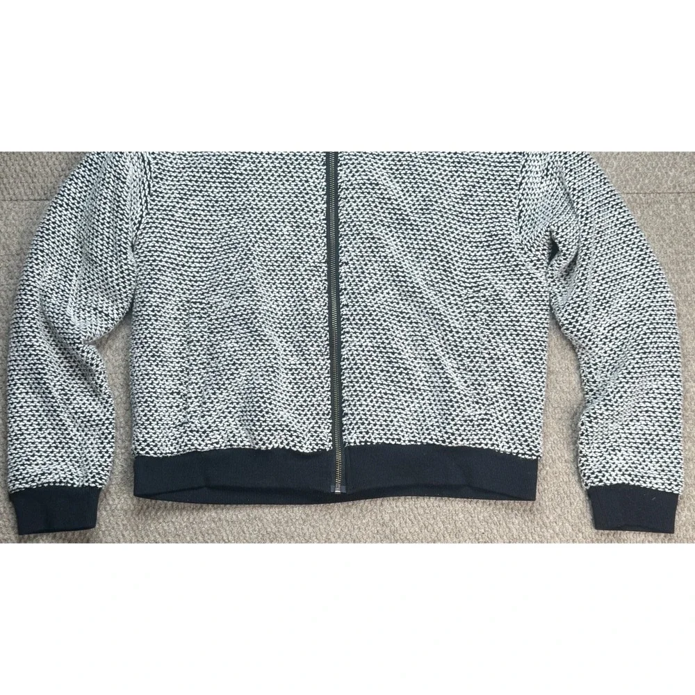 Marine Layer Women's Birdseye‎ Full Zip Bomber Jacket Size Medium